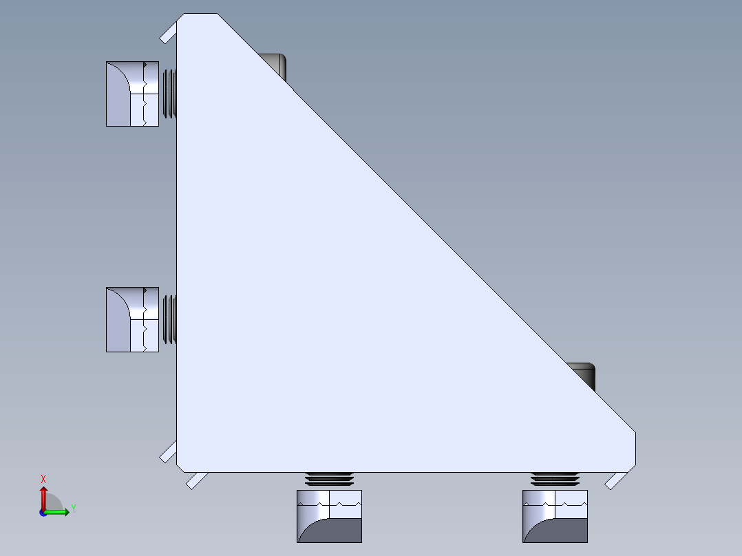 铝型材及其附件3.21.30.3060.STA左视图
