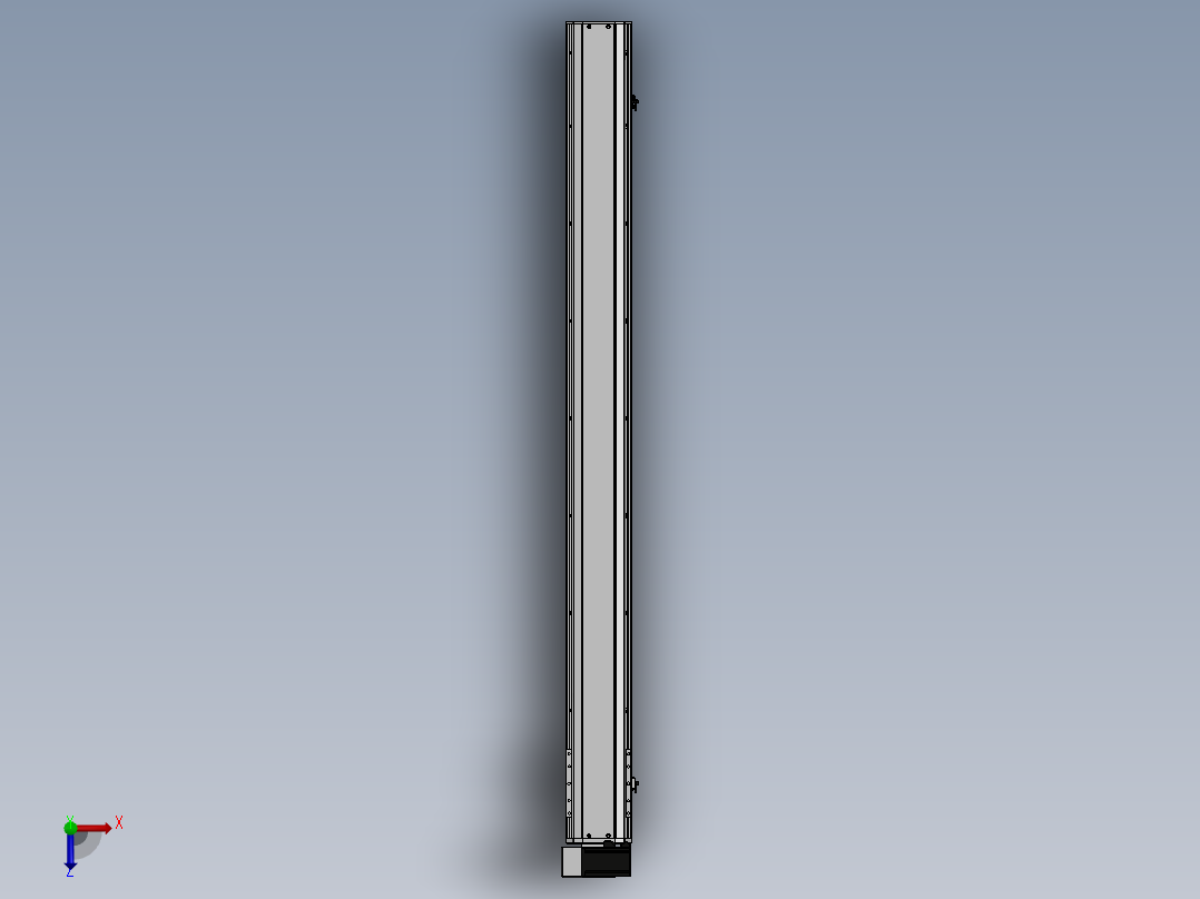 精密模组MT140-L110-1400-LU-M40-C4俯视图