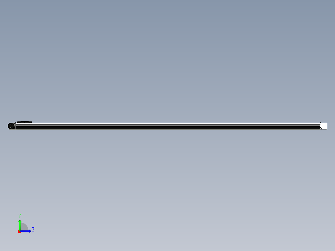 同步带滑台-欧规BC6-L120-S2800-L-P40-D3左视图