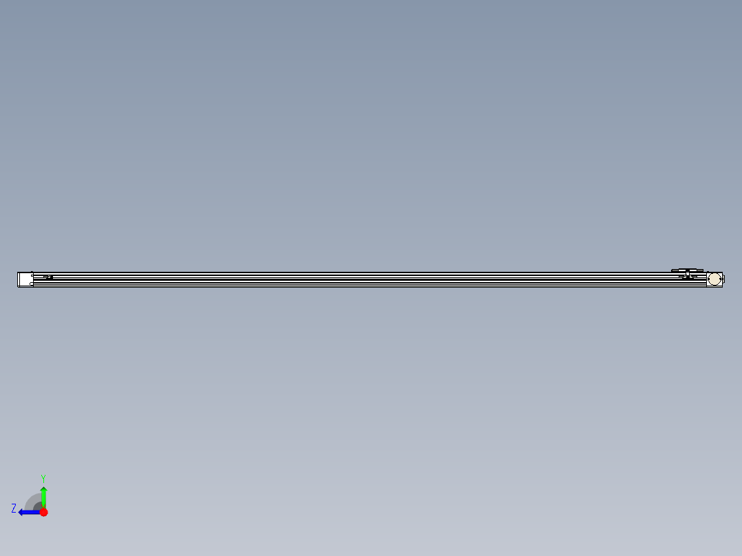 同步带滑台-欧规BC6-L120-S2800-L-P40-D3右视图