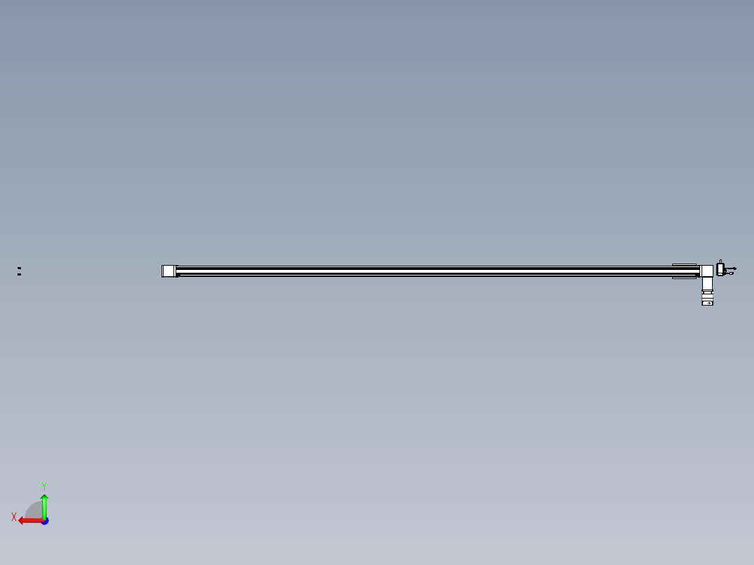 威洛博LB.GB同步带传动--欧规系列GB8-L192-S3750-BL-P75-K后视图