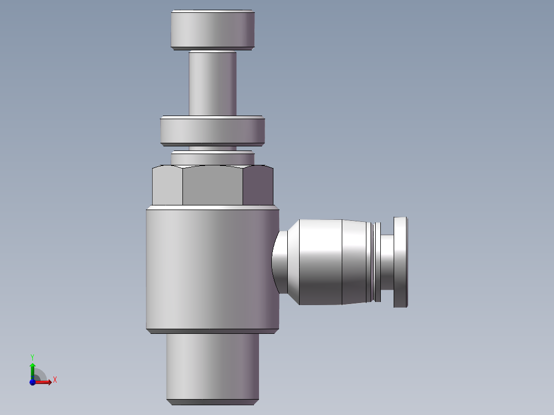 节流阀PSL401A（1分4厘）前视图