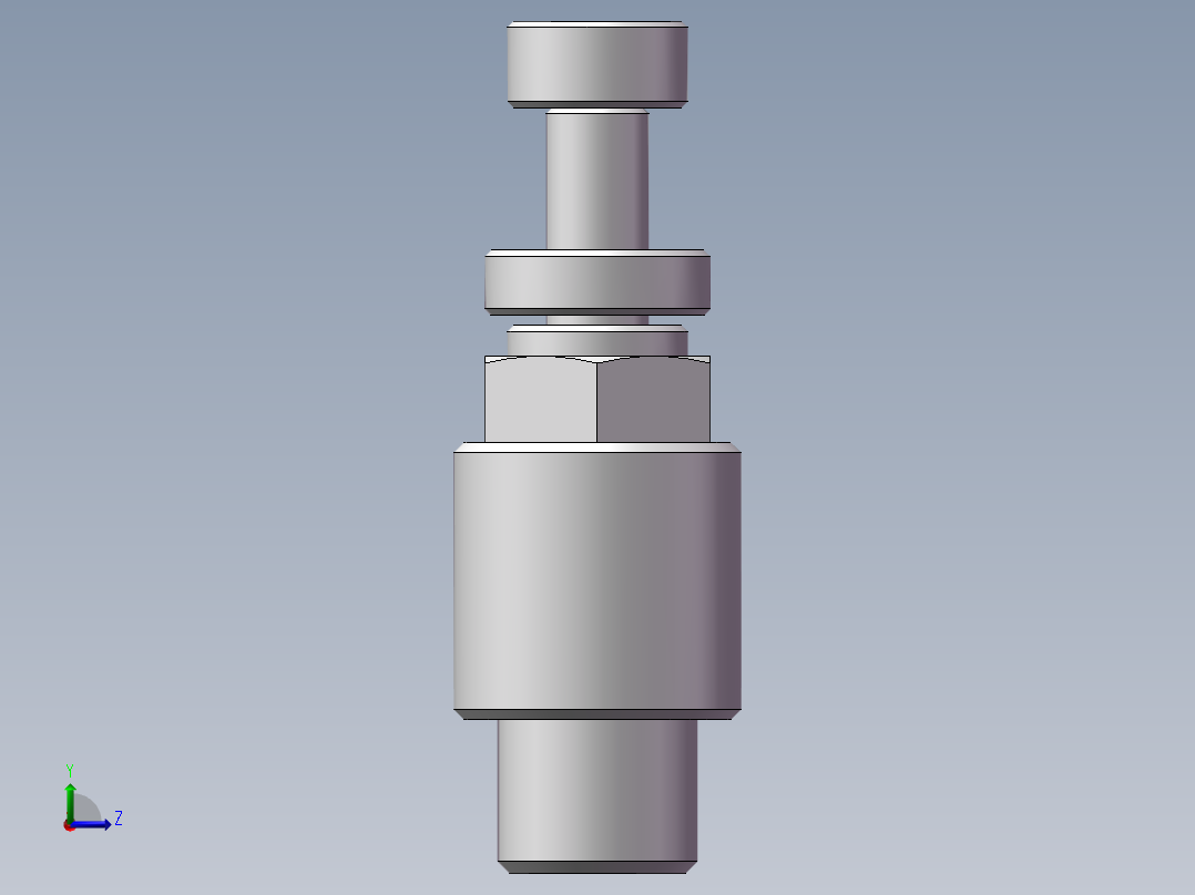 节流阀PSL401A（1分4厘）左视图