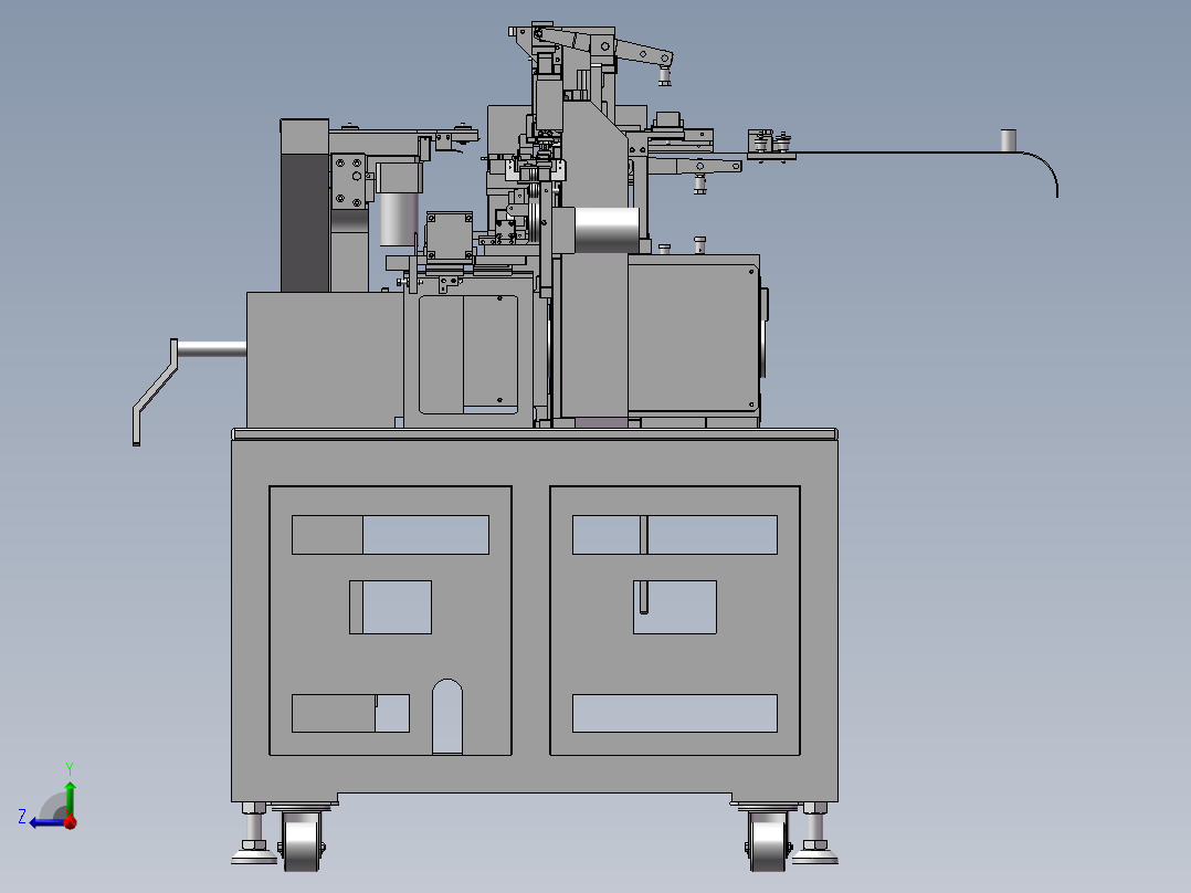 凸轮插针机右视图
