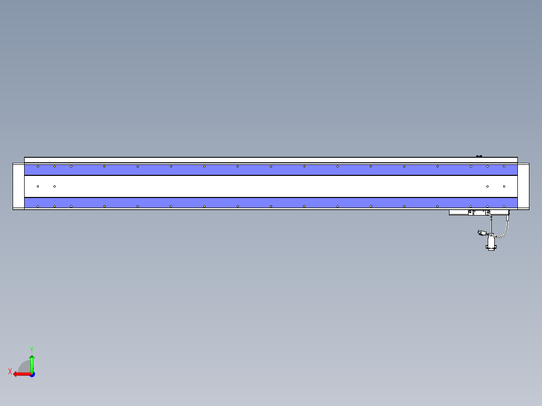 威洛博VL系列3d模型模组VL14S2Y-S1250后视图