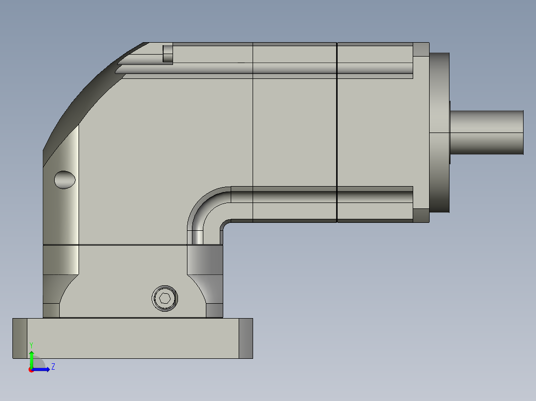 斜齿ZPGH090-L2 24-110-130-M8-8B LR61.STEP左视图