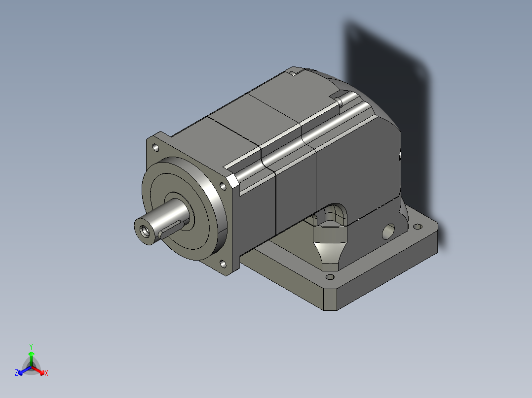 斜齿ZPGH090-L2 24-110-130-M8-8B LR61.STEP正等轴测图