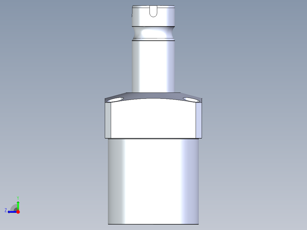 KOSMEKLHA0750-GL-F多系列多零件图纸模型右视图