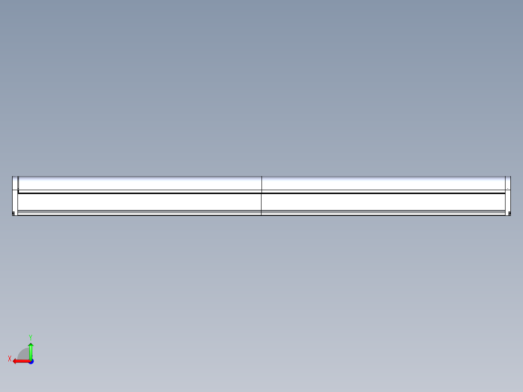 型材-KJN LED LIGHT STRIP 570MM WLB32ZC570PBQM后视图