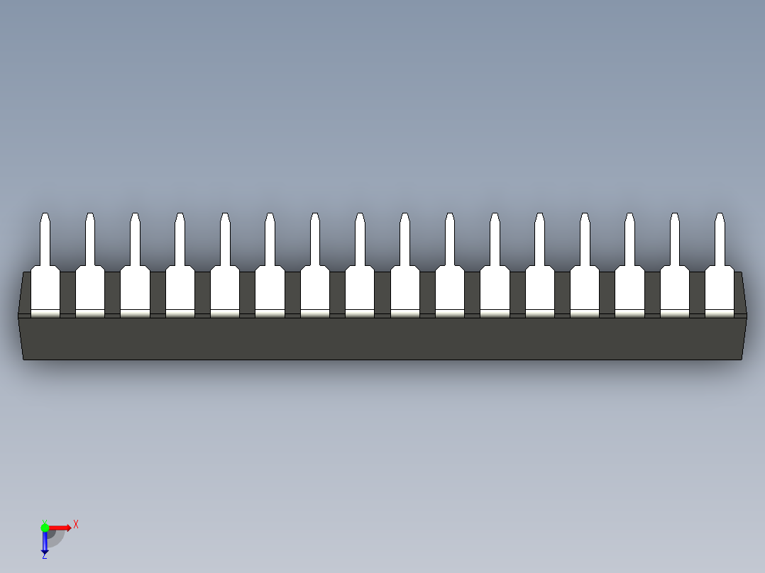 集成电路封装-MS-010AD俯视图