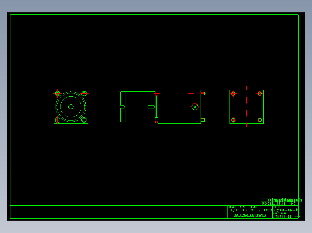 KOSMEKJSB511-0C_rev1多系列多零件图纸模型多系列多零件图纸模型