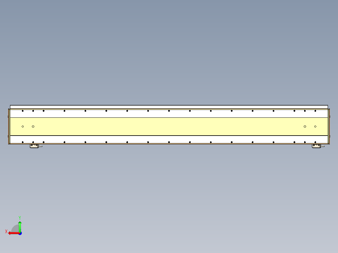 威洛博LC系列3d模型模组2LC17E1Y-S1150后视图
