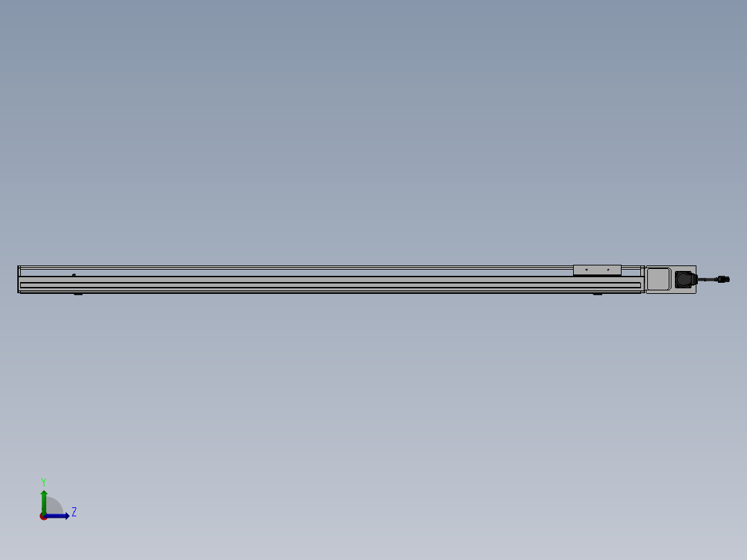 精密模组MT100-L78-1200-R-M10-C4左视图