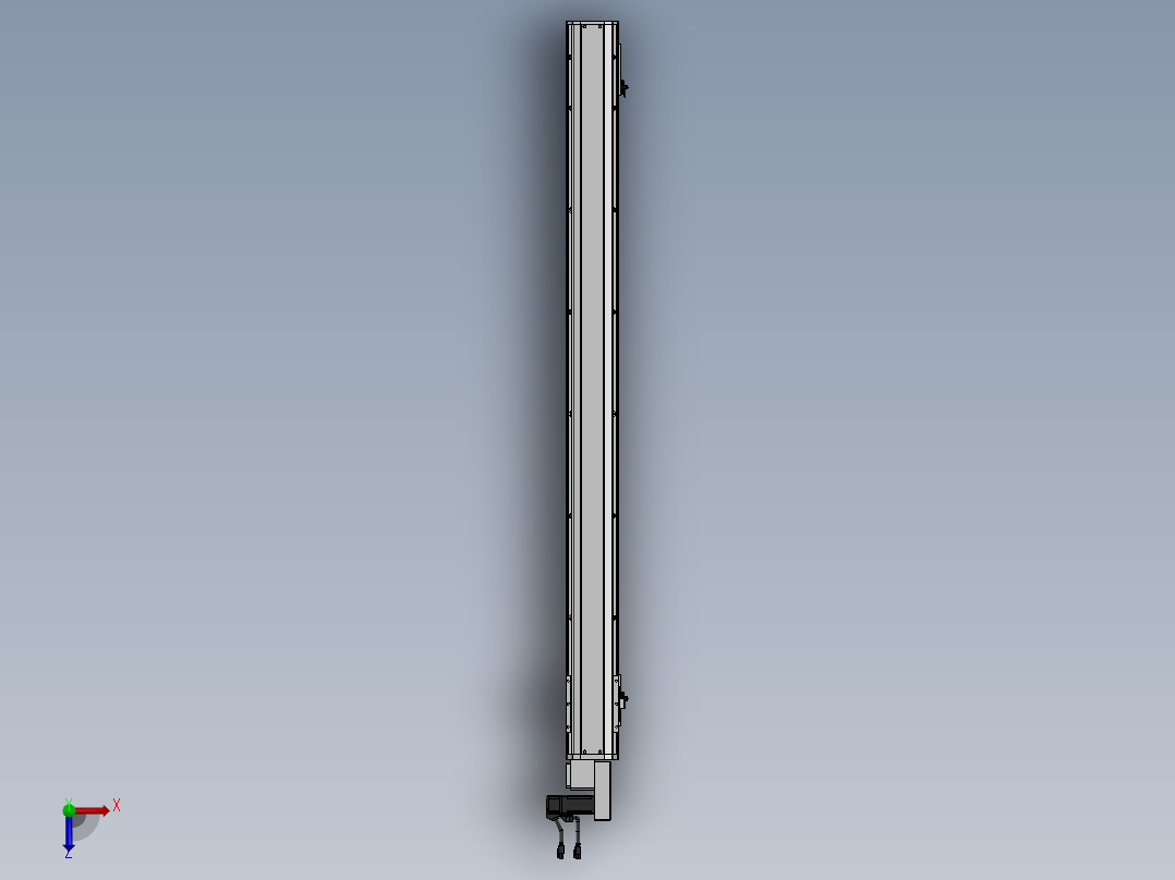 精密模组MT100-L78-1200-R-M10-C4俯视图