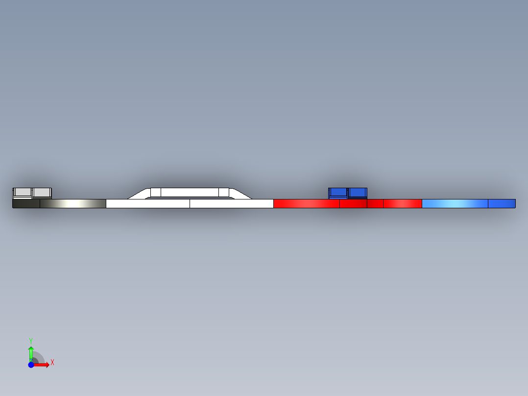 四驱车跑道1前视图