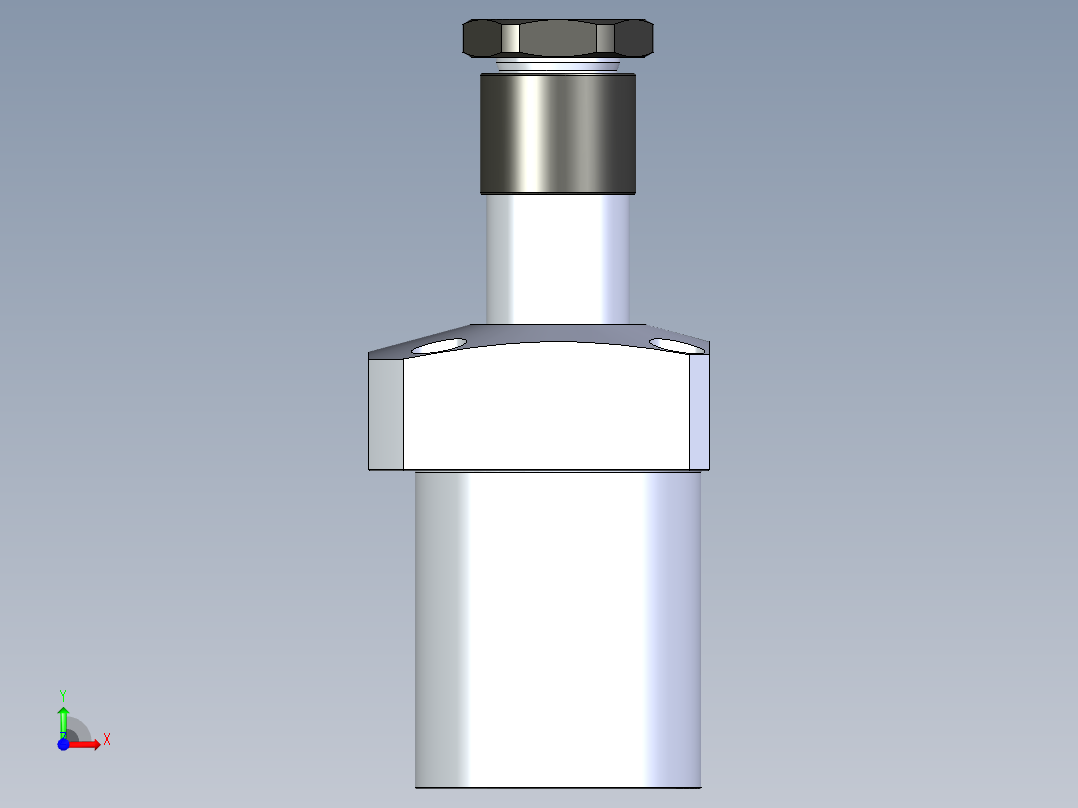 KOSMEKLHA0900-SL-Q25_R01多系列多零件图纸模型前视图