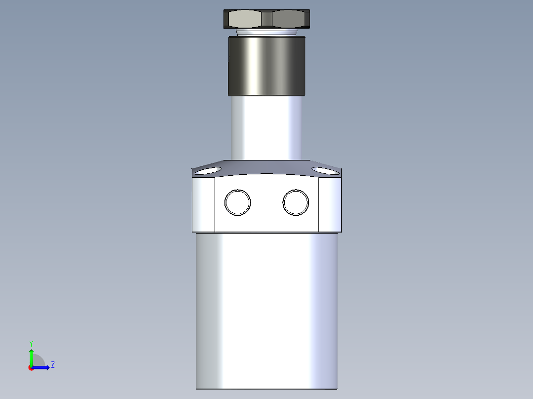 KOSMEKLHA0900-SL-Q25_R01多系列多零件图纸模型左视图