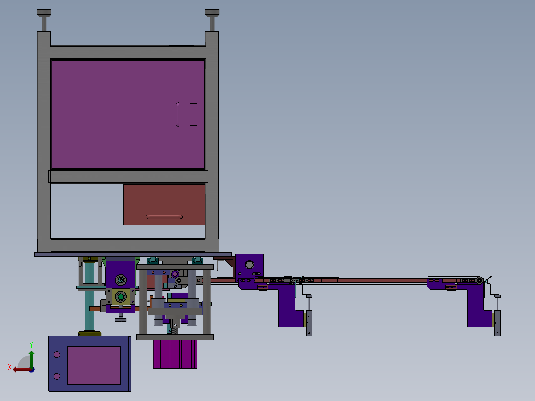 镍氢电池正极片裁片机sw12可编辑后视图