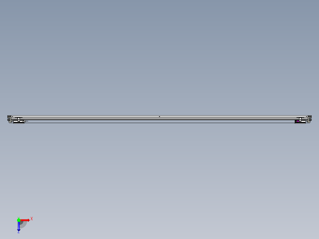 威洛博VL系列3d模型模组2VL14S1Y-S2750俯视图