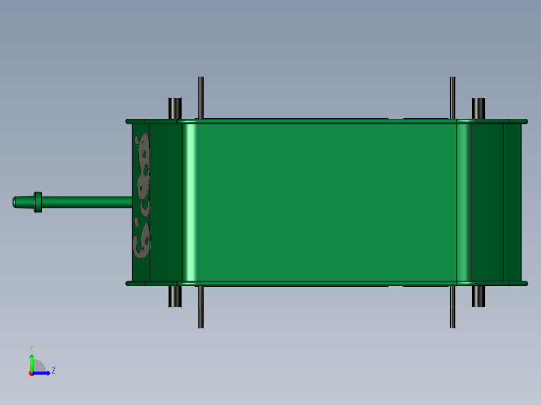 小型坦克车1119101===50左视图