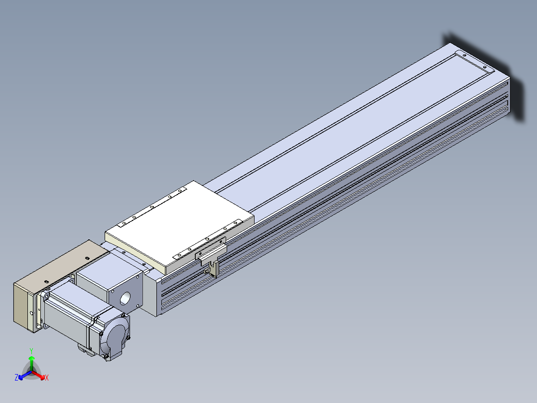 同步带全封闭直线模组TPA-HCB-120D-90-L450-ML-Y-P40-N3