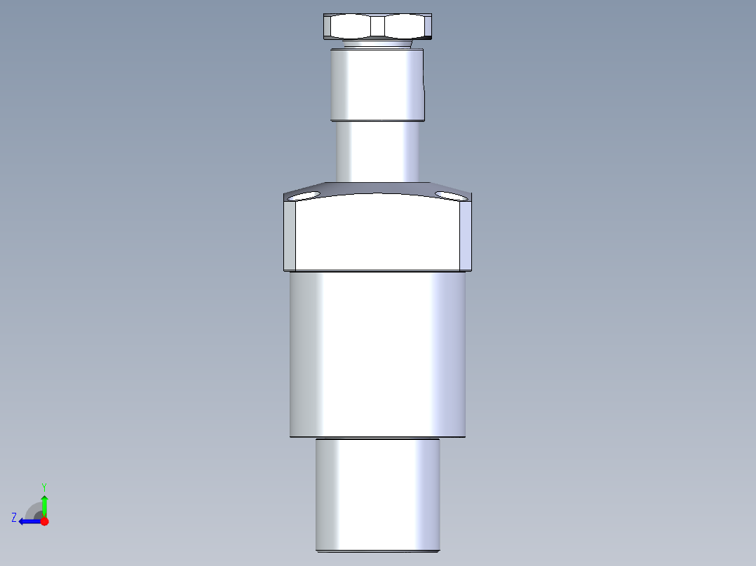 KOSMEKLHA0750-SLN多系列多零件图纸模型右视图