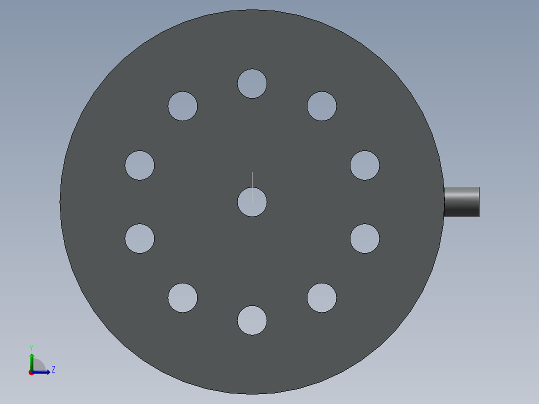 可调光阑 APID12-1左视图