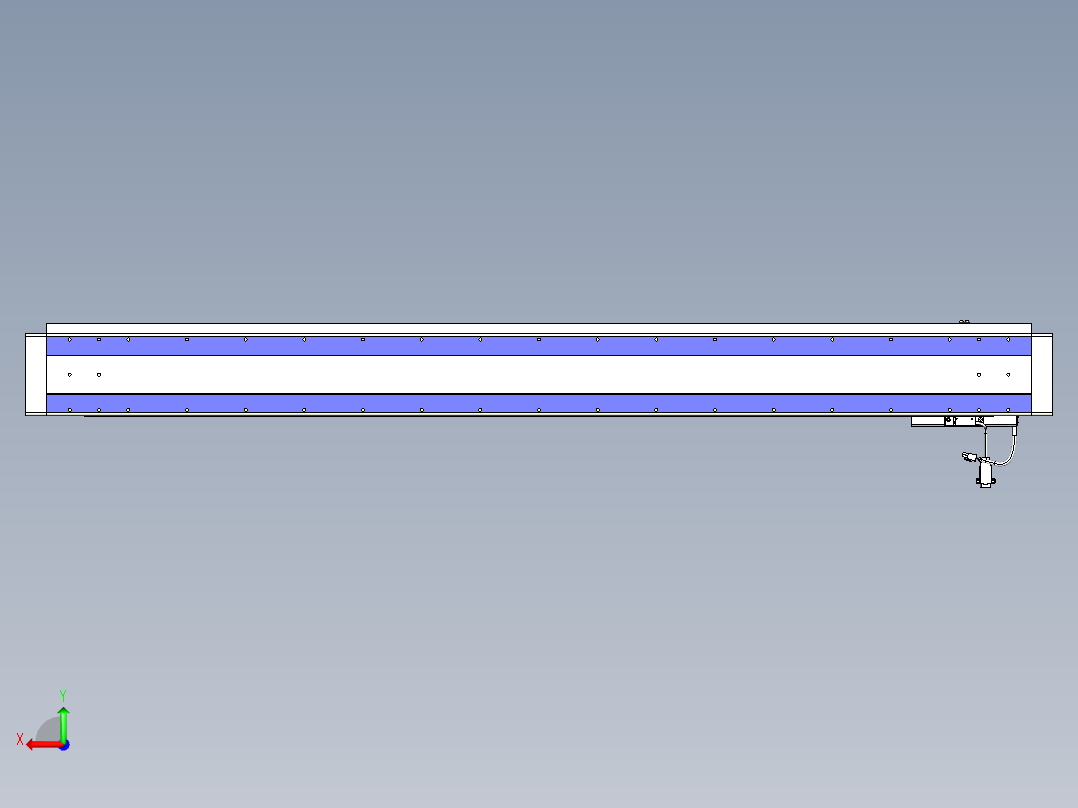 威洛博VL系列3d模型模组VL14S2Y-S1450后视图