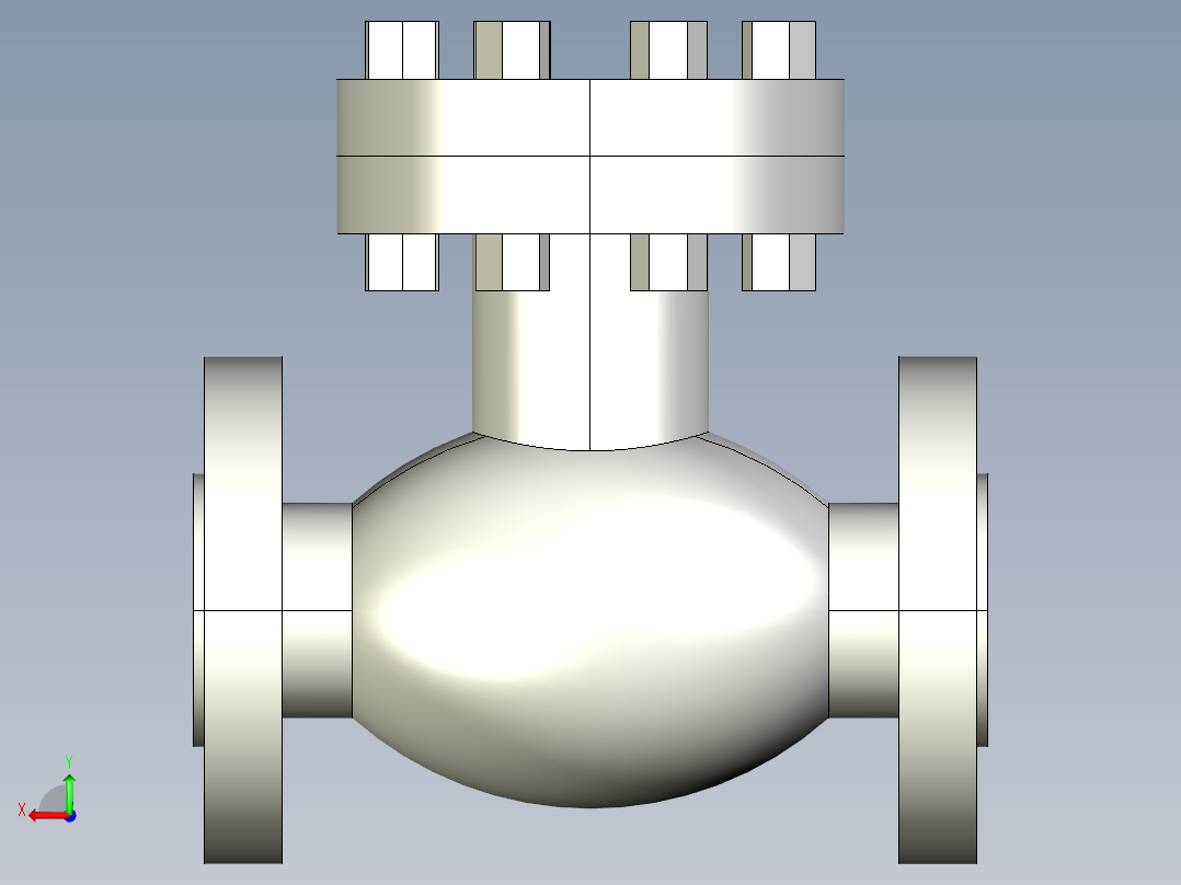 阀门模型-swing_check_valve__fl_-_150-2500后视图