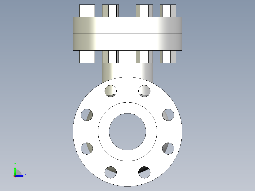 阀门模型-swing_check_valve__fl_-_150-2500左视图