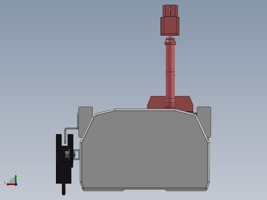 精密模组MY100-T10-550L-BC-P20B-C4-C后视图