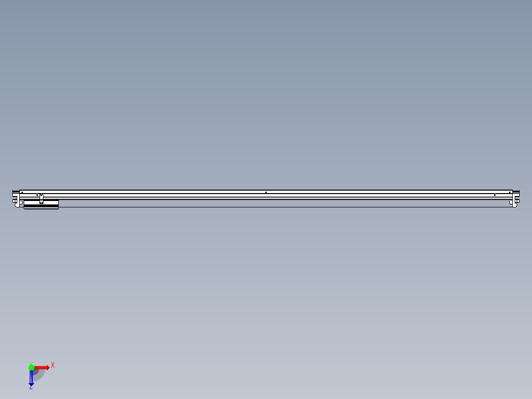 威洛博VL系列3d模型模组VL22H2Y-S2350俯视图