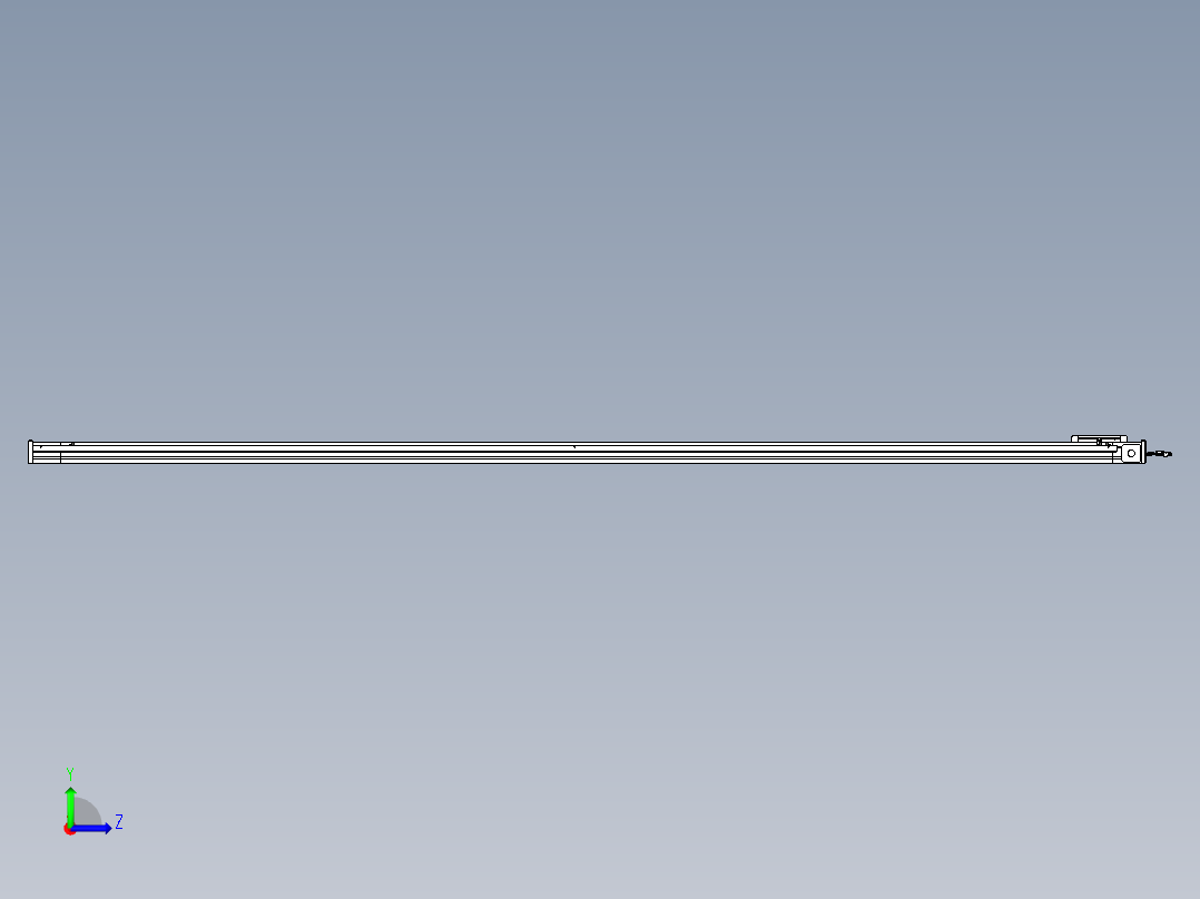 威洛博LB.GB同步带传动--欧规系列LB6A-L130-S3050-BL左视图