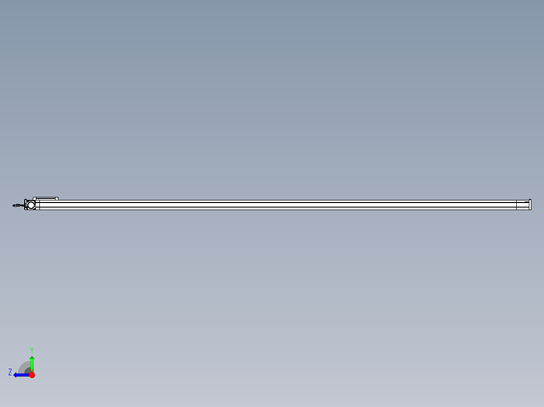 威洛博LB.GB同步带传动--欧规系列LB6A-L130-S3050-BL右视图