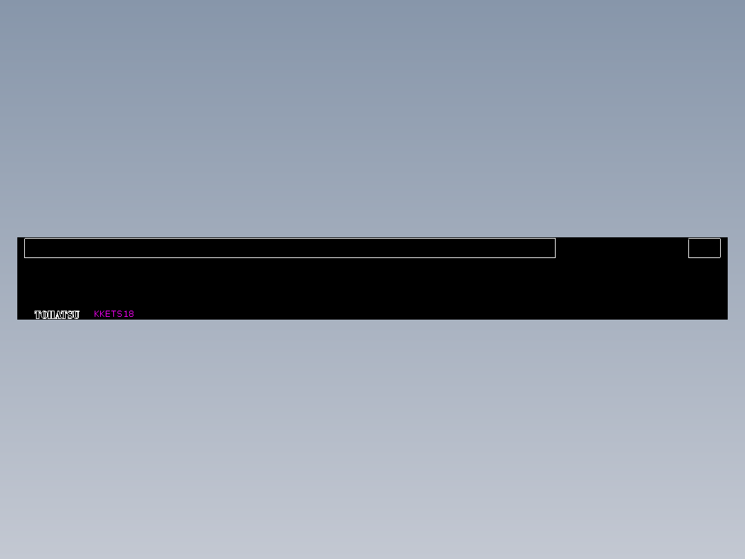 平行鍵KKET,KKETS-2D多系列多零件图纸模型