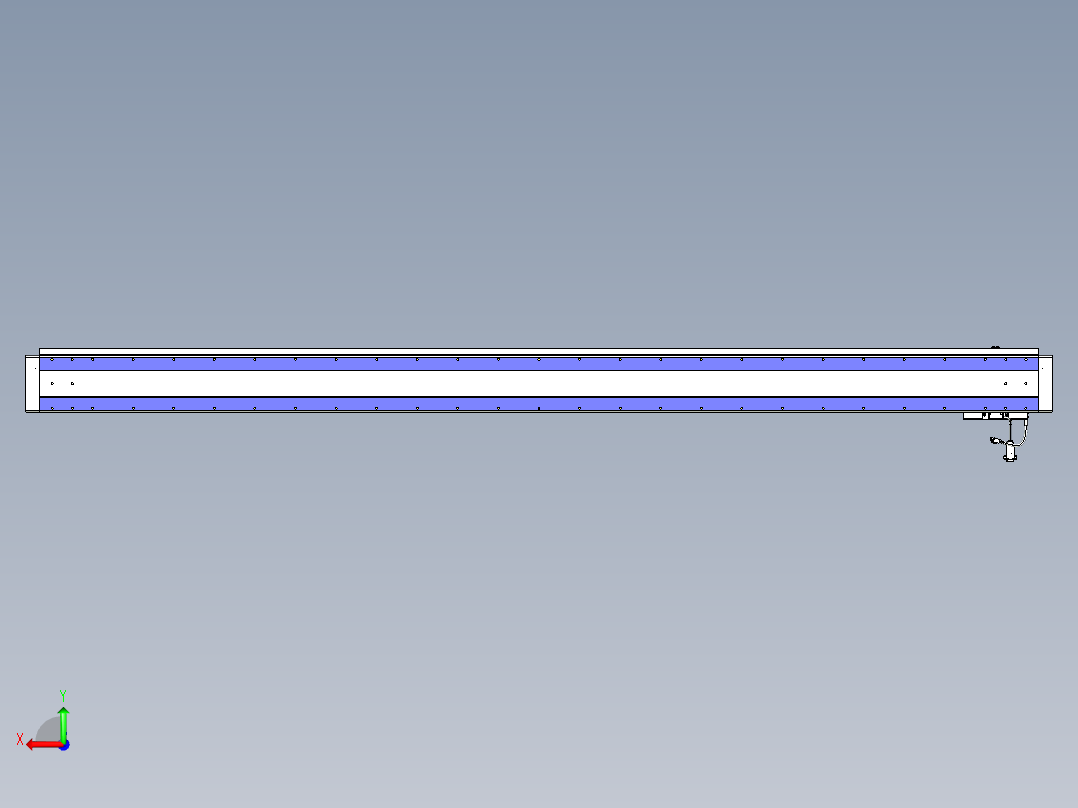 威洛博VL系列直线电机模组-VL14S2-S2250后视图