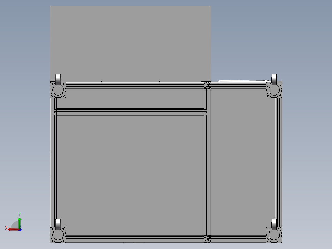 传感器真空灌胶机后视图
