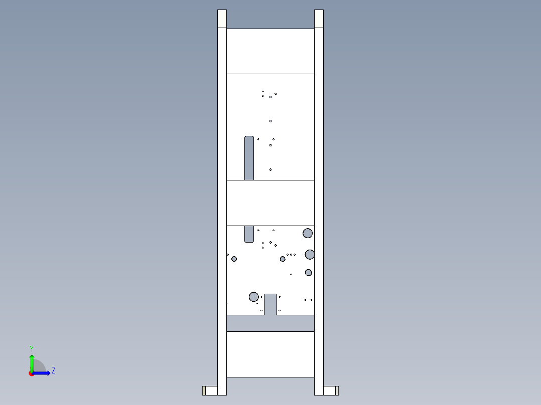 上壳体压机左视图