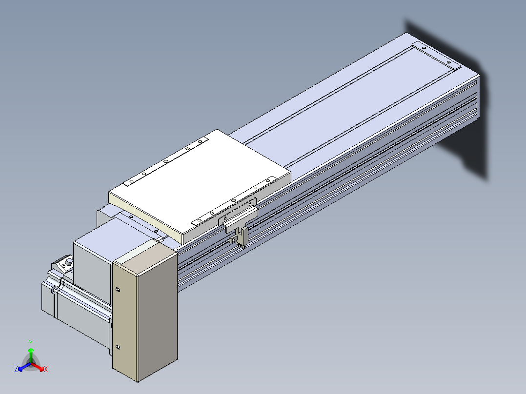 同步带全封闭直线模组TPA-HCB-120D-90-L250-RP-Y-P40-N3