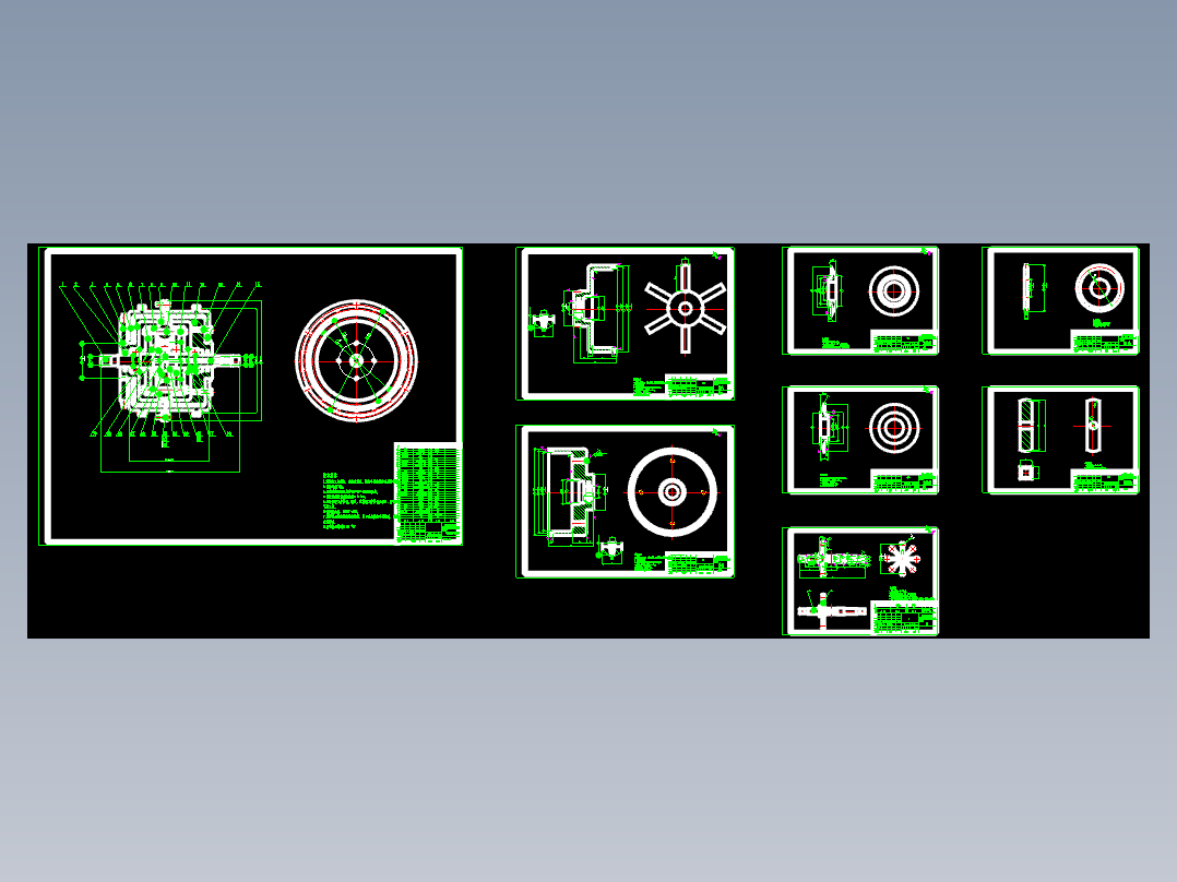QC381-<span style='color: red'>自行车</span>用无级变速器结构设计汽车类设计[全套CAD和文档]
