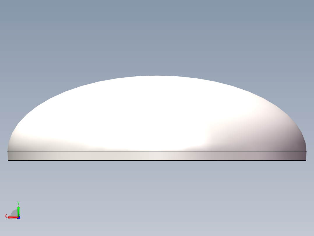 EHA椭圆形封头DN850后视图