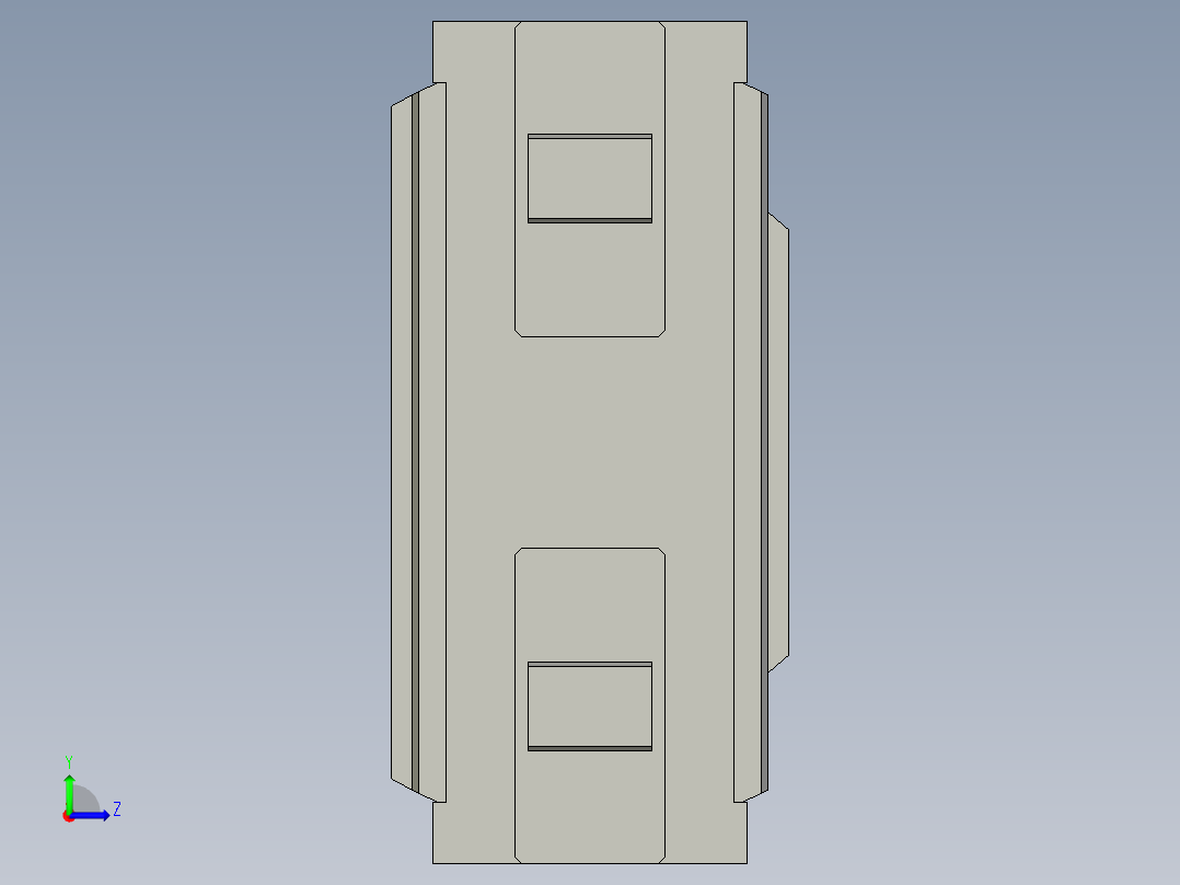 普通气爪PH01K-40C左视图