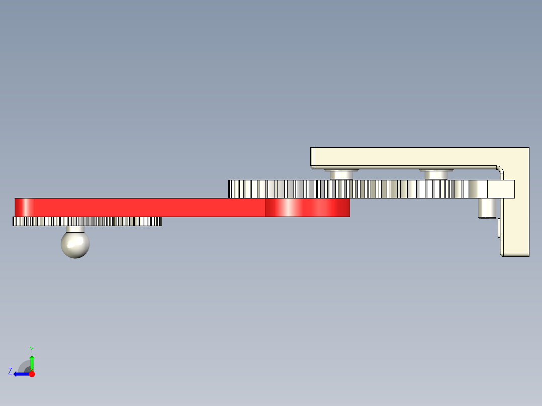 齿轮啮合 (115)右视图