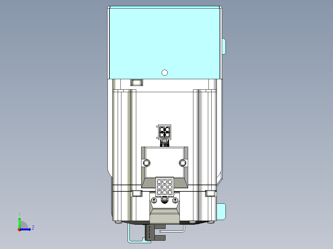 威洛博VBF同步带传动一般环境VBF14-L45-S2200-BR-ZP75-C3左视图