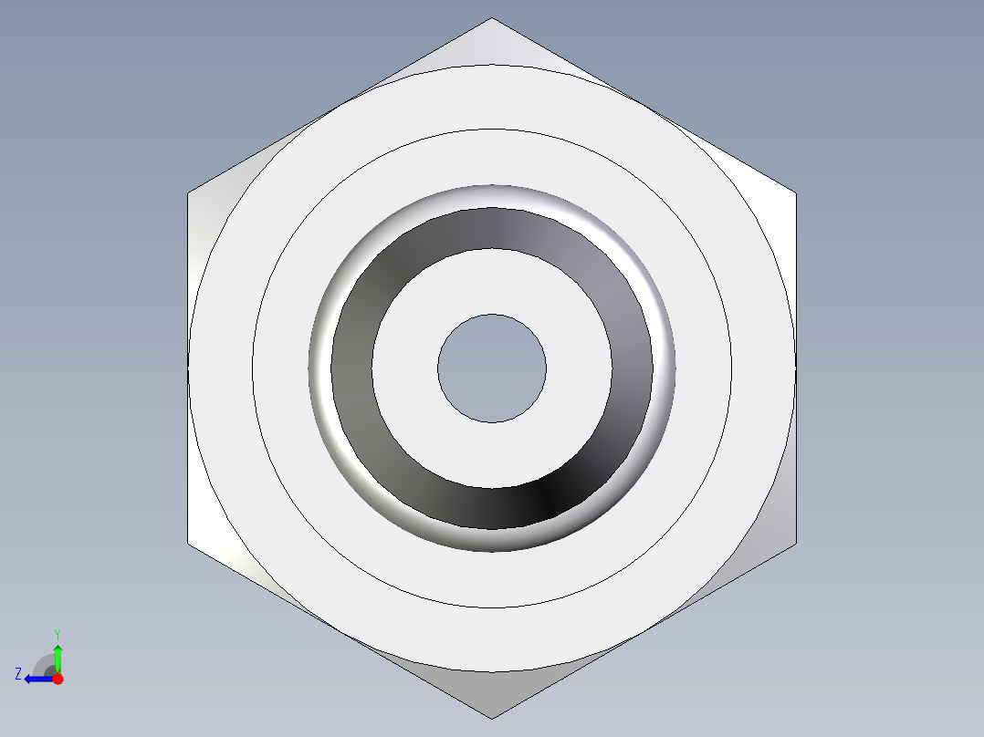 卡套式工业通用硬管接头EO_Swivel_connector_EGEO06LMCF右视图