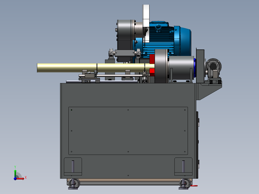 单卡盘切管机sw20前视图