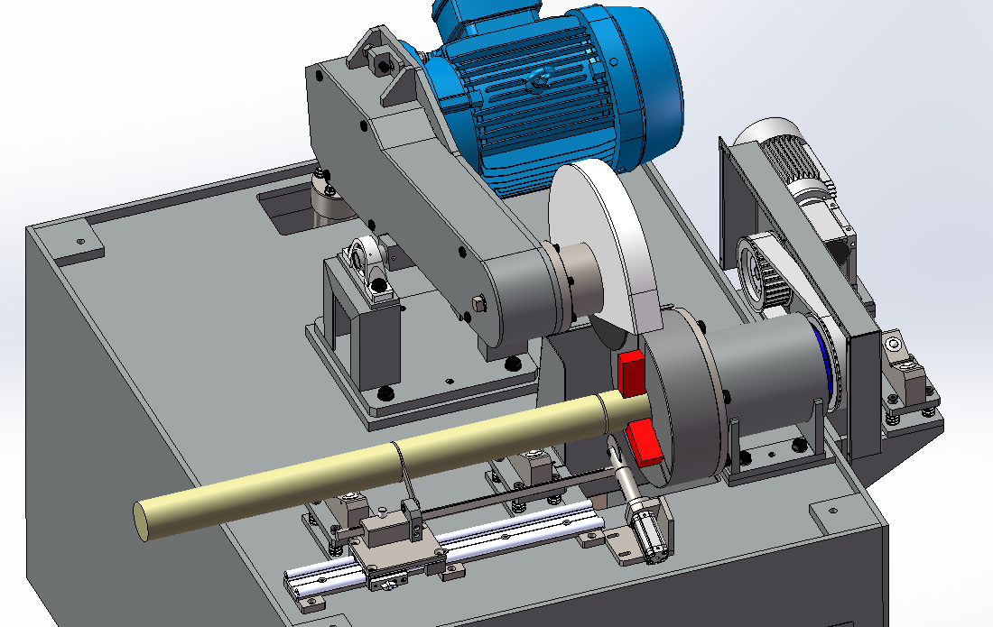 单卡盘切管机sw20