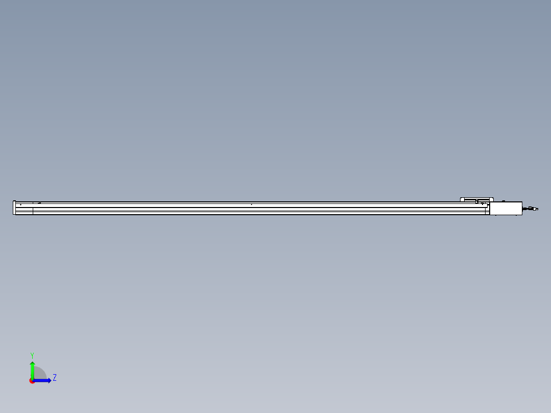 威洛博LB.GB同步带传动--欧规系列LB6A-L65-S2150-BR左视图