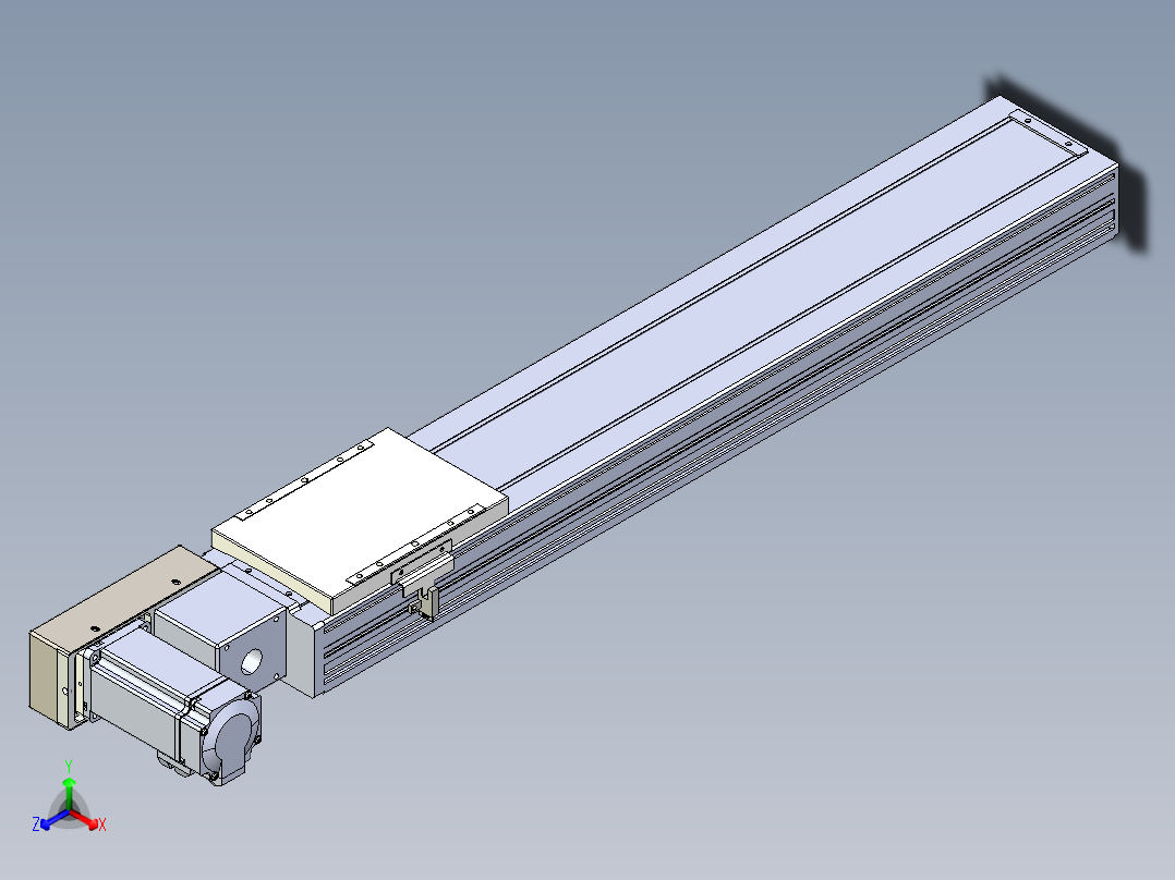 同步带全封闭直线模组TPA-HCB-120D-90-L550-ML-Y-P40-N3