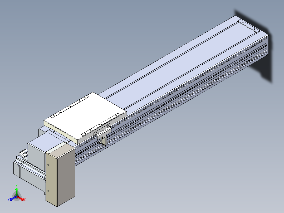同步带全封闭直线模组TPA-HCB-120D-90-L450-RP-Y-P40-N3